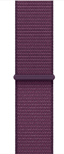 Apple Watch Series 10 42mm Rose Gold Aluminum Case with Plum Sport Loop