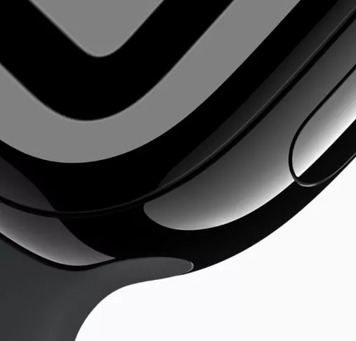 Apple Watch Series 10 42mm Jet Black Aluminum Case with Black Sport Band (S/M)