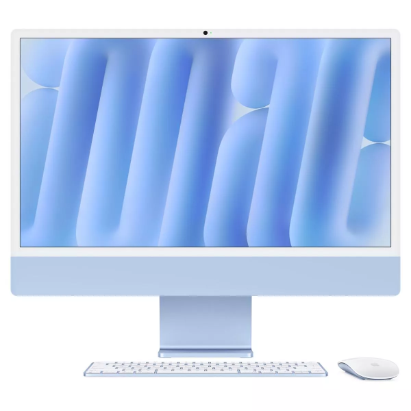 Apple iMac 24" with Retina 4.5K (M4 10C CPU, 10C GPU/32GB/1TB) (Blue) (Z1K5000LC)