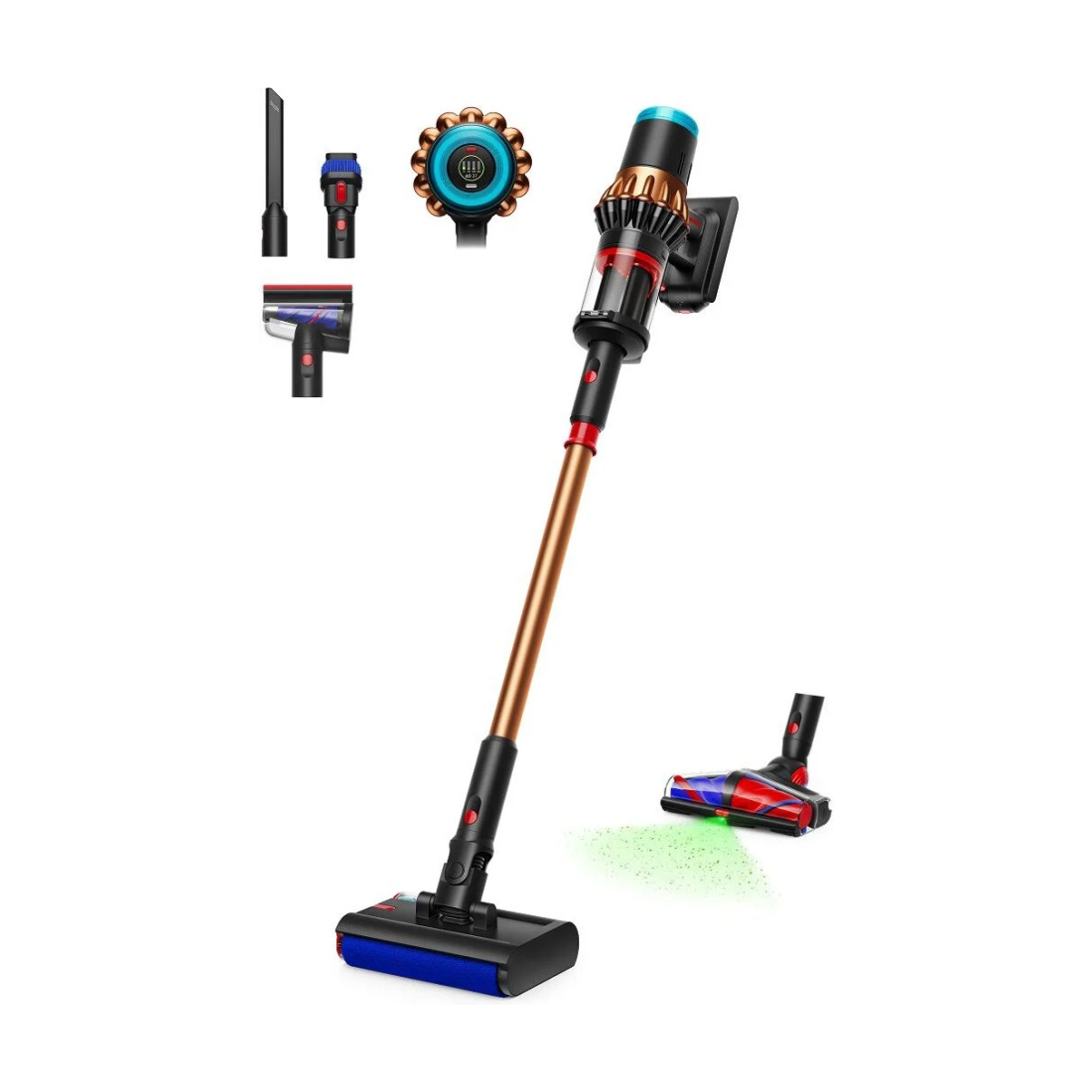 Пылесос Dyson V16 (DS60) Piston Animal Submarine (SV53-A) (Black/Gold) EU (492969-01)