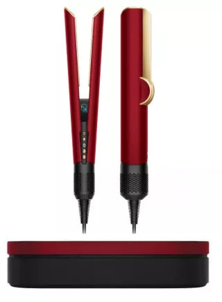 Выпрямитель Dyson (HT01) Airstrait Straightener (Red Velvet/Gold) with Case (600057-01)