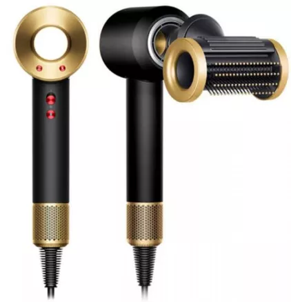 Фен Dyson Supersonic HD07 (Gold/Onyx) with Case