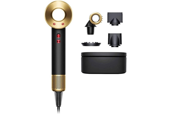 Фен Dyson Supersonic HD07 (Gold/Onyx) with Case
