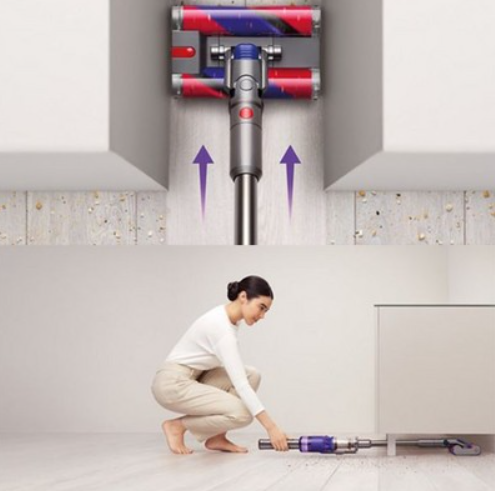 Вертикальный пылесос Dyson Omni Glide (Gold/Gray)