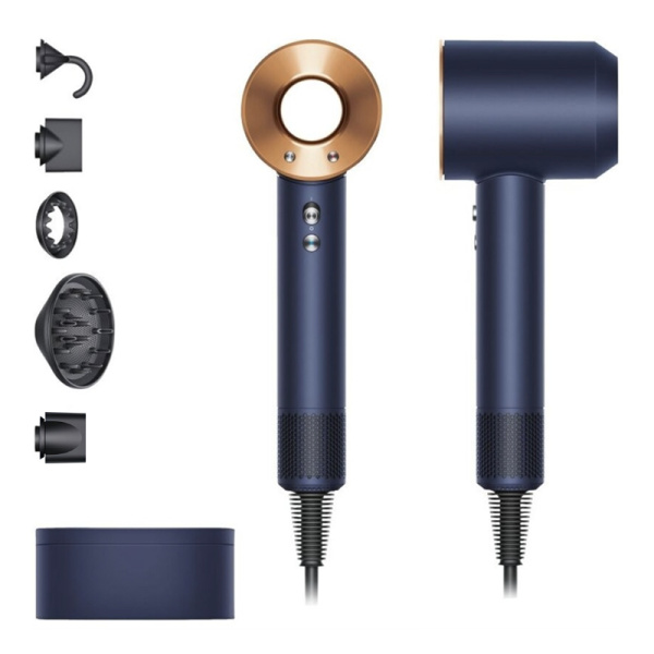 Фен Dyson Supersonic HD08 Gift Edition (Prussian Blue/Rich Copper)