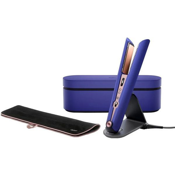 Выпрямитель для волос Dyson Corrale HS07 с дорожным чехлом (Vinca Blue/Rose)