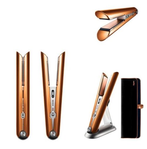 Выпрямитель для волос Dyson Corrale HS07 с дорожным чехлом (Nickel/Copper)