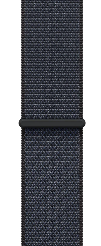 Apple Watch SE (2024) 44mm Midnight Aluminium Case with Ink Sport Loop (One Size)