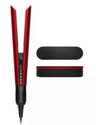 Выпрямитель Dyson (HT01) Airstrait Straightener (Red Velvet/Gold) with Case (600057-01)