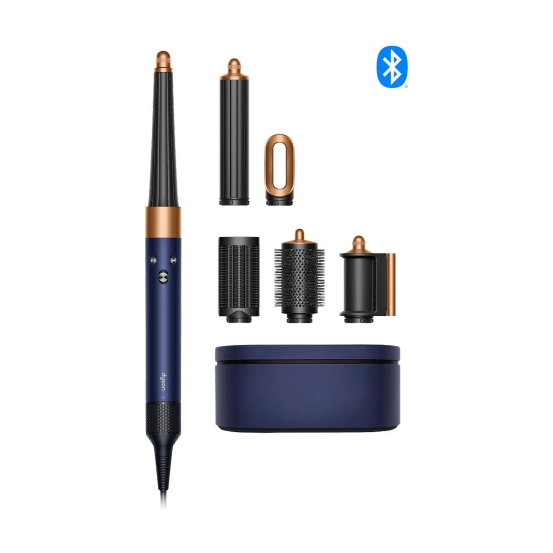 Фен-стайлер Dyson Airwrap i.d. HS08 (Prussian Blue/Rich Copper) with Case (107316-01)