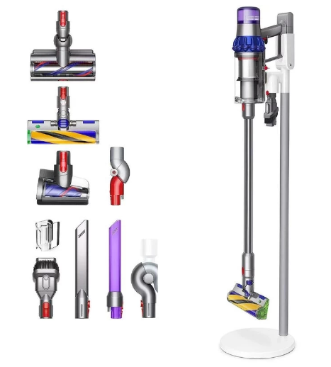 Пылесос Dyson V15 Detect Extra (SV47) (Blue/Nickel)