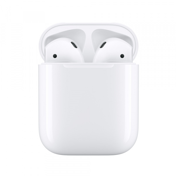 Беспроводная гарнитура Apple AirPods 2 (без беспроводной зарядки чехла) (MV7N2RU/A)