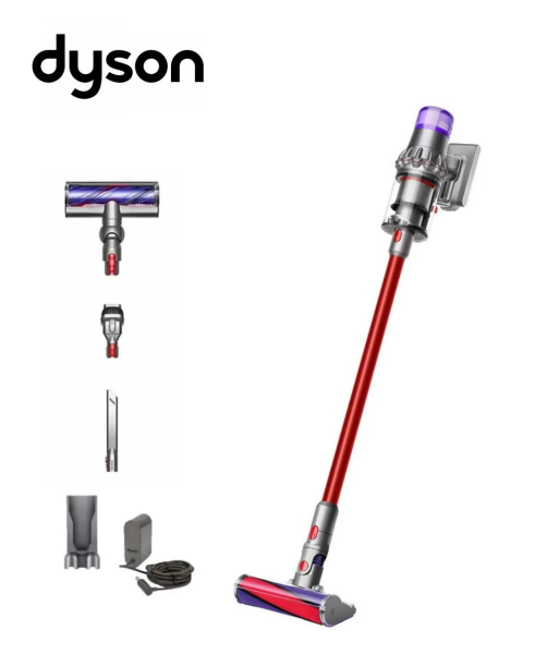 Пылесос Dyson V15 Origin Fluffy (SV51) (Iron/Red) (479335-01)