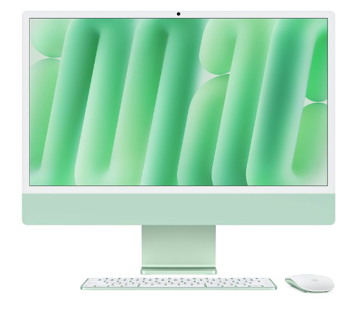 Apple iMac 24" with Retina 4.5K (M4 10C CPU, 10C GPU/16GB/512GB) (Green) (MWV03/Z1EM000PH)