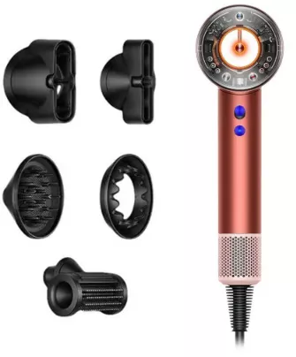 Фен Dyson Supersonic Nural HD16 (Strawberry Bronze/Blush Pink) with Case