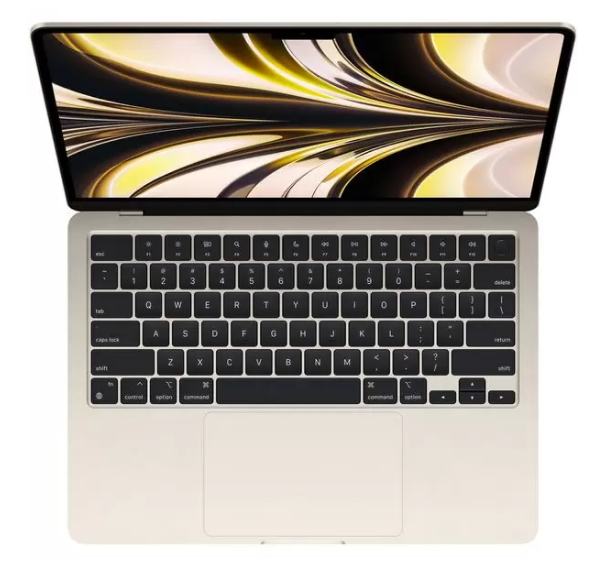 Apple MacBook Air 13 with Retina True Tone Mid 2022 M2 10С 8/512Gb (Starlight) (MLY23)