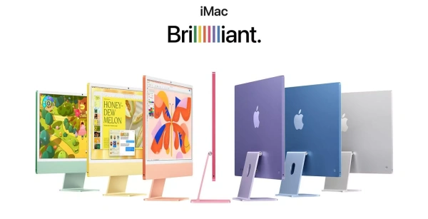 Apple iMac 24" with Retina 4.5K (M4 10C CPU, 10C GPU 16GB/256GB) (Pink) (MWV43B/A)