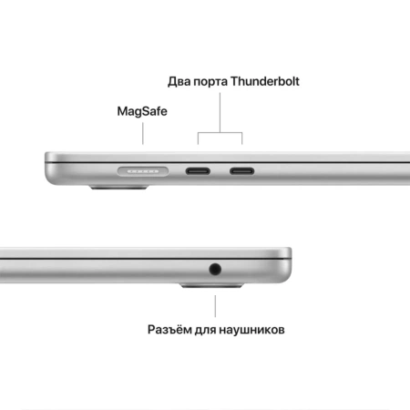 Apple MacBook Air 15 2024 M3 16/256Gb (Silver) (MC9E4)