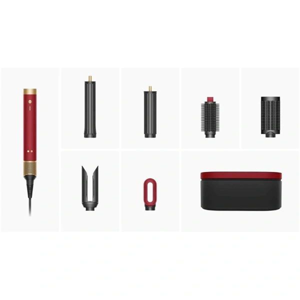 Фен-стайлер Dyson Airwrap Co-anda 2x HS09 (Red Velvet/Gold) with Case (493041-01)