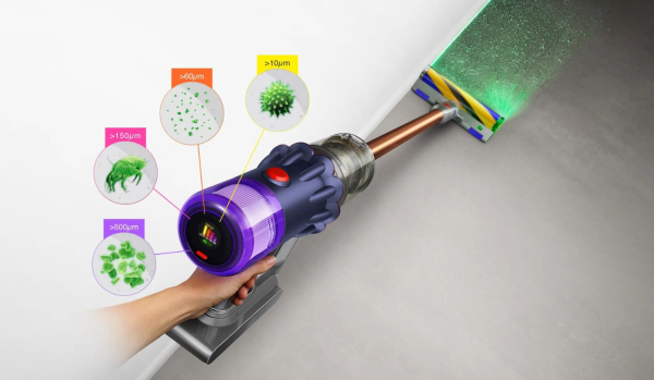 Пылесос Dyson V12 Detect Slim Extra (SV30) (Prussian Blue/Bright Copper) EU