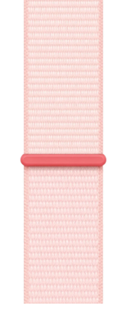 Apple Watch Series 9 41mm (GPS) Pink Aluminum Case with Light Pink Sport Loop (MR953)