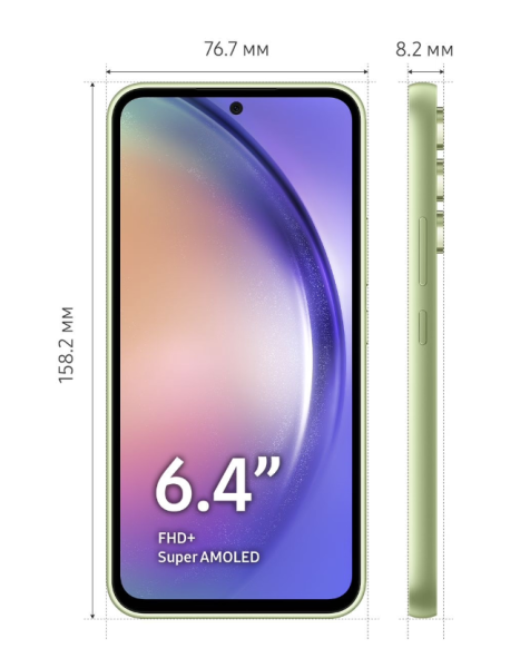 Samsung Galaxy A54 5G (SM-A546E/DS) 6/128Gb (Awesome Lime)