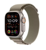 Apple Watch Ultra 2 49 mm (GPS+Cellular) Titanium Case Olive Alpine Loop (M) (MREY3)