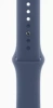 Apple Watch SE (2024) 44mm Silver Aluminium Case with Denim Sport Band (S/M)