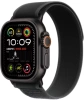 Apple Watch Ultra 2 (2024) 49mm Black Titanium Case with Black Trail Loop (S/M)