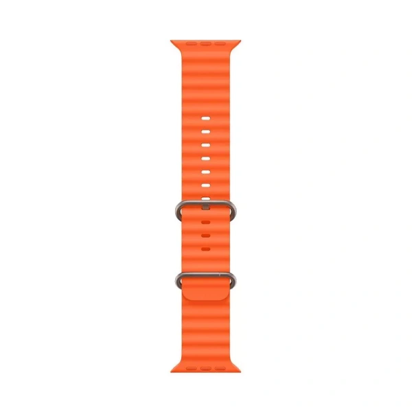 Apple Watch Ultra 2 49 mm (GPS) Titanium Case Orange Ocean Band (One Size) (MREH3)