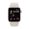Apple Watch SE Gen 2 44mm (GPS) Starlight Aluminum Case with Starlight Sport Band (M/L)