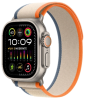 Apple Watch Ultra 2 49 mm (GPS+Cellular) Titanium Case Orange/Beige Trail Loop (M/L) (MRF23/MRFM3)