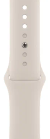 Apple Watch SE Gen 2 40mm (GPS+Cellular) Starlight Aluminum Case with Starlight Sport Band (S/M) (MRFW3)