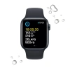 Apple Watch SE Gen 2 44mm Midnight Aluminum Case with Midnight Sport Band (M/L)