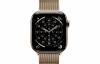 Apple Watch Series 11 46mm Gold Titanium Case with Gold Milanese Loop (M/L)