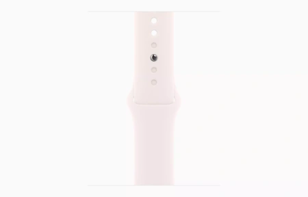 Apple Watch SE Gen 3 40mm Starlight Aluminum Case with Light Blush Sport Band (S/M)