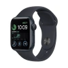 Apple Watch SE Gen 2 44mm Midnight Aluminum Case with Midnight Sport Band (M/L)