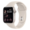 Apple Watch SE Gen 2 40mm (GPS+Cellular) Starlight Aluminum Case with Starlight Solo Loop (MRWF3)