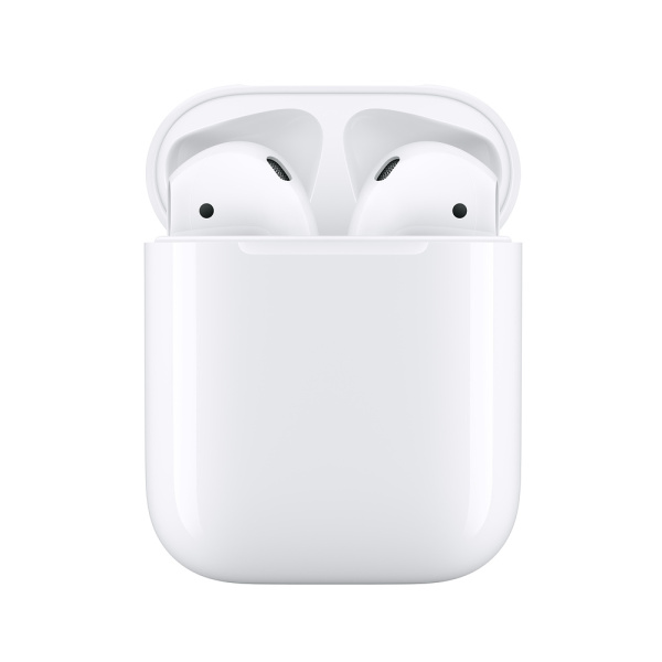 Беспроводная гарнитура Apple AirPods 2 (без беспроводной зарядки чехла) (MV7N2RU/A)