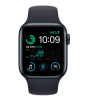 Apple Watch SE Gen 2 40mm (GPS) Midnight Aluminum Case with Midnight Sport Band (M/L) (MNT83)