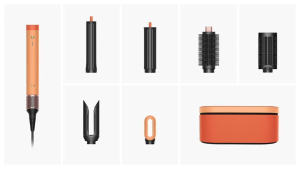 Фен-стайлер Dyson Airwrap Co-anda 2x HS09 (Apricot Topaz) with Case (264192-01)