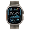 Apple Watch Ultra 2 (2024) 49mm Natural Titanium Case with Tan Alpine Loop (S)
