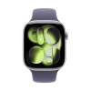 Apple Watch Series 11 46mm Silver Aluminium Case with Purple Fog Sport Band (S/M)