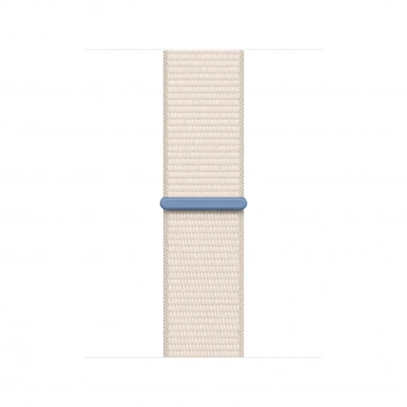 Apple Watch Series 9 41mm (GPS) Starlight Aluminum Case with Starlight Sport Loop (MRHQ3)