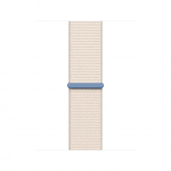 Apple Watch Series 9 41mm (GPS) Starlight Aluminum Case with Starlight Sport Loop (MRHQ3)