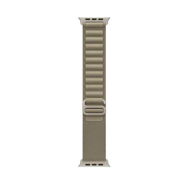 Apple Watch Ultra 2 49 mm Titanium Case Olive Alpine Loop (S)