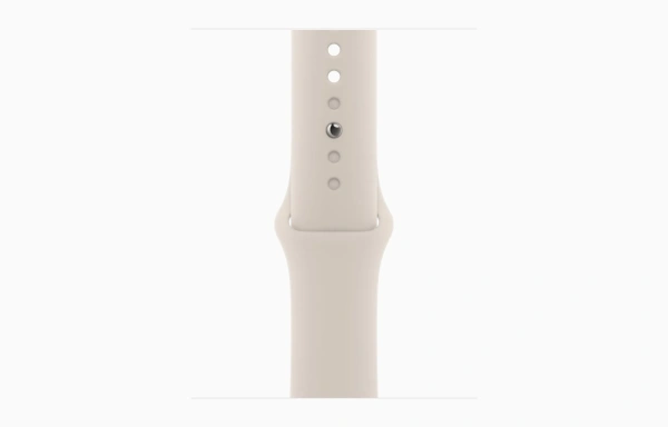 Apple Watch SE Gen 2 40mm (GPS) Starlight Aluminum Case with Starlight Sport Loop (MRG33/MRG53)