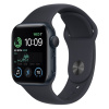 Apple Watch SE Gen 2 44mm (GPS+Cellular) Midnight Aluminum Case with Midnight Sport Loop (MRHA3)