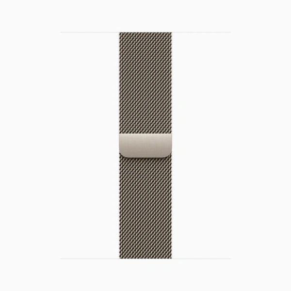 Apple Watch Series 11 42mm Natural Titanium Case with Natural Milanese Loop