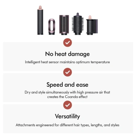 Фен-стайлер Dyson Airwrap i.d. HS08 (Jasper Plum) with Case (599032-01)
